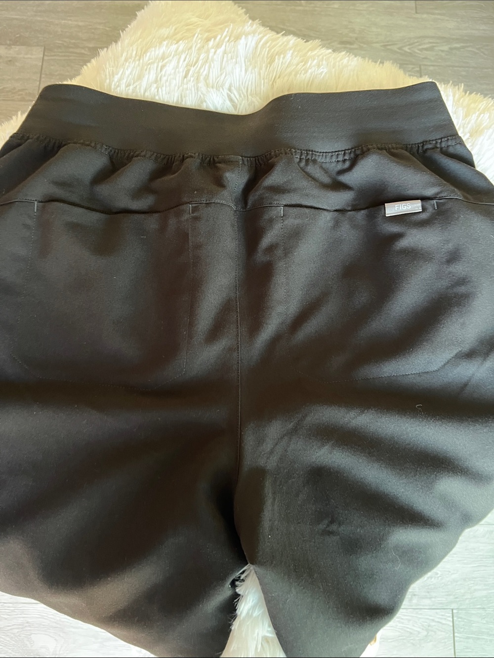 Isabel High Rise Wide Leg Scrub Pants - Picture 4 of 6